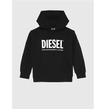 Textiel Kinderen Sweaters / Sweatshirts Diesel SDIVISION LOGO Zwart