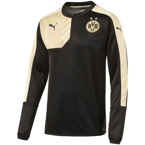 Textiel Heren Trainingspakken Puma BVB TRAINING SWEAT Zwart