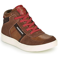 Schoenen Jongens Hoge sneakers Redskins LAVAL KID Brown / Rood