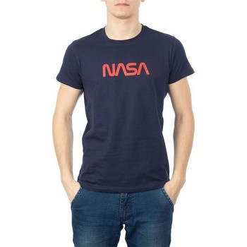 Textiel Heren T-shirts & Polo’s Nasa BIG WORM O NECK Wit