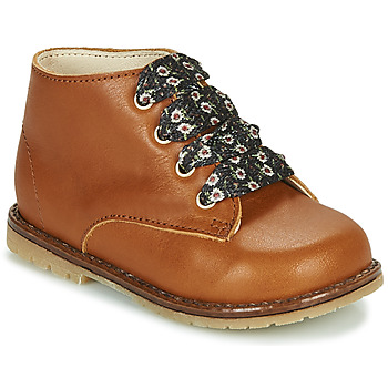 Schoenen Meisjes Hoge sneakers Little Mary JUDITE Brown