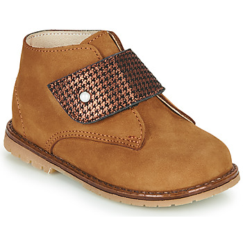 Schoenen Meisjes Hoge sneakers Little Mary JANYCE Brown