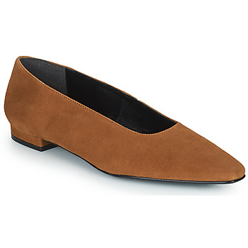 Schoenen Dames Ballerina's JB Martin SAGE Chevre / Velours /  camel