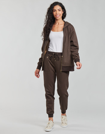 Textiel Dames Trainingsbroeken MICHAEL Michael Kors MK DOT CLSC SPORT JOGGER Brown