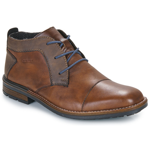 Schoenen Heren Derby Rieker FALINDA Brown