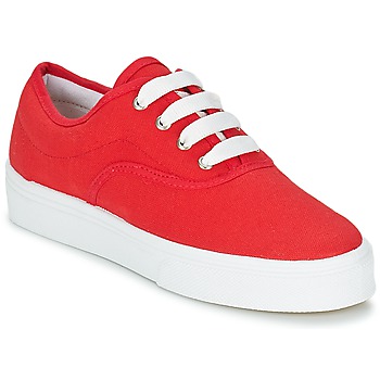 Schoenen Dames Lage sneakers Yurban PLUO Rood