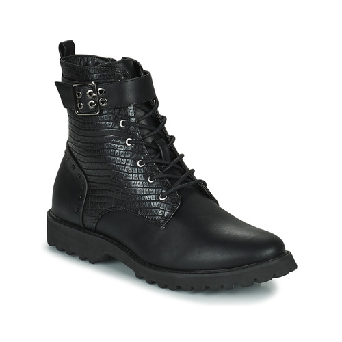 Schoenen Dames Laarzen The Divine Factory LH2274 Zwart