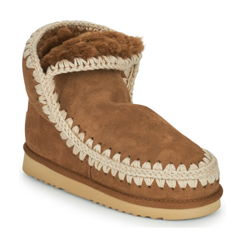 Schoenen Dames Laarzen Mou ESKIMO 18 Brown