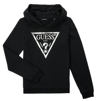 Textiel Meisjes Sweaters / Sweatshirts Guess DARA Zwart