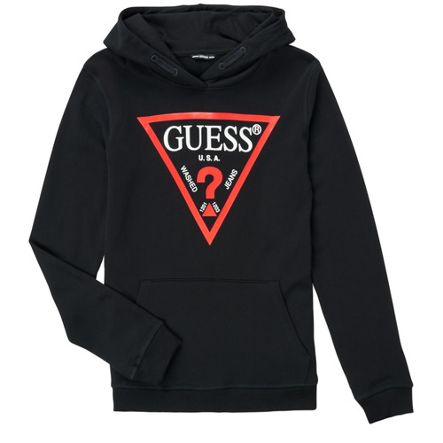 Textiel Jongens Sweaters / Sweatshirts Guess KILONE Zwart