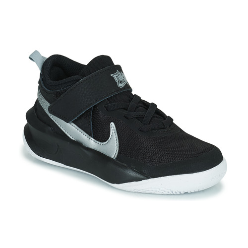 Schoenen Kinderen Hoge sneakers Nike TEAM HUSTLE D 10 (PS) Zwart / Zilver