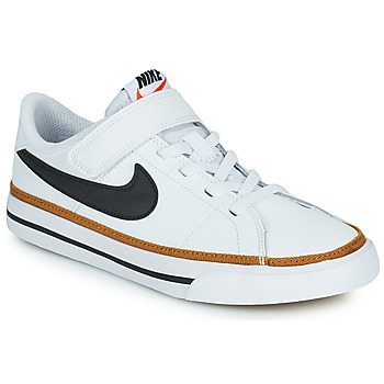 Schoenen Kinderen Lage sneakers Nike NIKE COURT LEGACY (PSV) Wit / Zwart