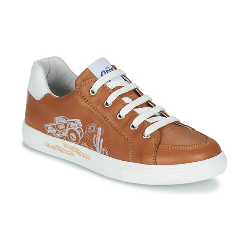 Schoenen Jongens Lage sneakers GBB MAKERO Brown