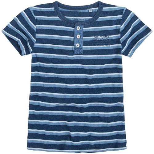 Textiel Jongens T-shirts korte mouwen Pepe jeans  Blauw