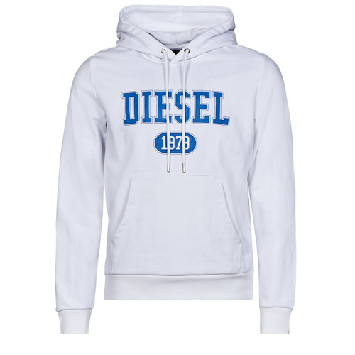 Textiel Heren Sweaters / Sweatshirts Diesel S-GINN-HOOD-K25 Wit