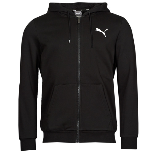 Textiel Heren Sweaters / Sweatshirts Puma ESS FZ HOODED JACKET FL Zwart