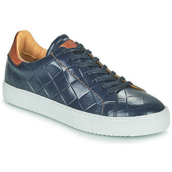 Schoenen Heren Lage sneakers Pellet ORSON Veau / Navy / Tan