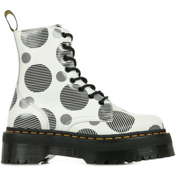 Schoenen Dames Laarzen Dr. Martens Jadon Polka Dot Wit