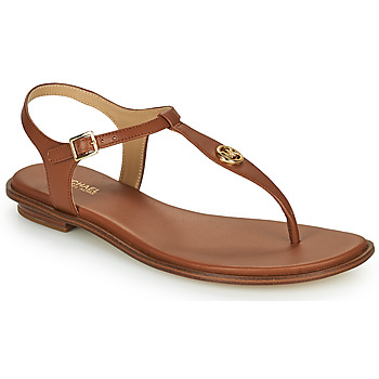 Schoenen Dames Sandalen / Open schoenen MICHAEL Michael Kors MALLORY THONG Brown