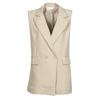 Textiel Dames Jasjes / Blazers Moony Mood KEUDOS Beige