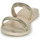 Schoenen Dames Leren slippers Melissa Melissa Glitz Ad Beige