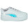 Schoenen Meisjes Lage sneakers Puma Carina Holo AC Inf Wit / Zilver