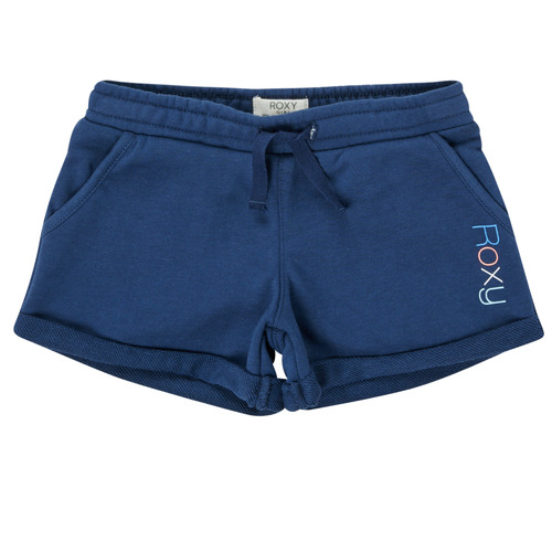 Textiel Meisjes Korte broeken / Bermuda's Roxy HAPPINESS FOREVER SHORT Marine