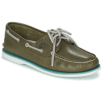 Schoenen Heren Bootschoenen Timberland Classic Boat 2 Eye Groen