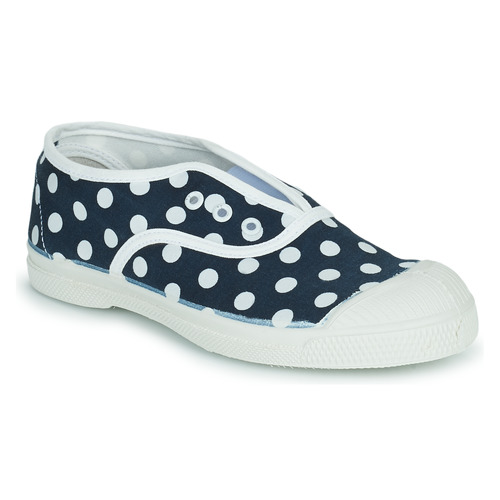 Schoenen Meisjes Lage sneakers Bensimon ELLY NAVY DOT Blauw