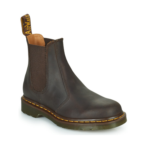 Schoenen Laarzen Dr. Martens 2976 YS Dark Brown Crazy Horse Brown