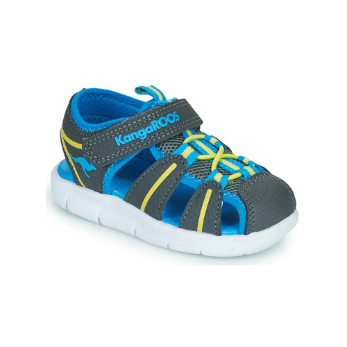 Schoenen Jongens Outdoorsandalen Kangaroos K-Grobi Blauw