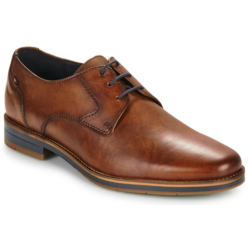 Schoenen Heren Derby Lloyd LANGSTON Cognac