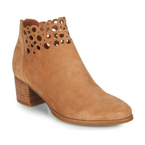 Schoenen Dames Laarzen Mam'Zelle Tami Beige