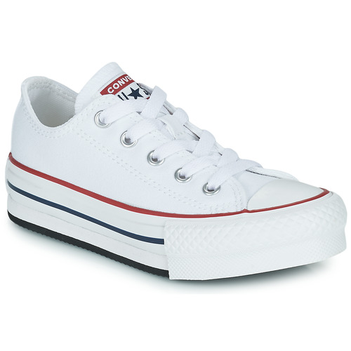 Schoenen Kinderen Hoge sneakers Converse Chuck Taylor All Star EVA Lift Foundation Ox Wit