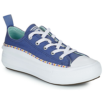 Schoenen Meisjes Lage sneakers Converse Chuck Taylor All Star Move Seasonal Ox Blauw