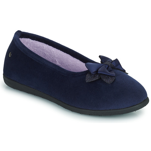 Schoenen Dames Sloffen Isotoner 97327 Blauw