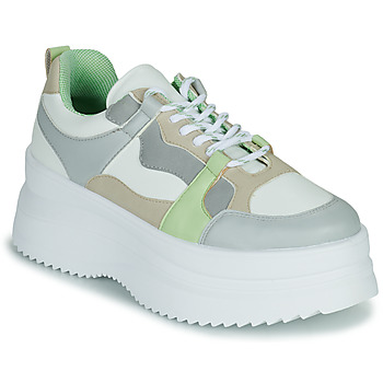 Schoenen Dames Lage sneakers Yurban PASTELLA Grijs