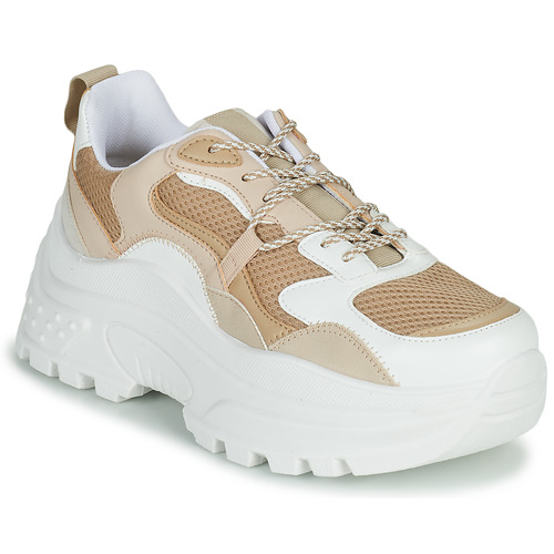 Schoenen Dames Lage sneakers Yurban BIGARA Beige