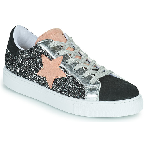 Schoenen Dames Lage sneakers Yurban ANISTAR Zilver