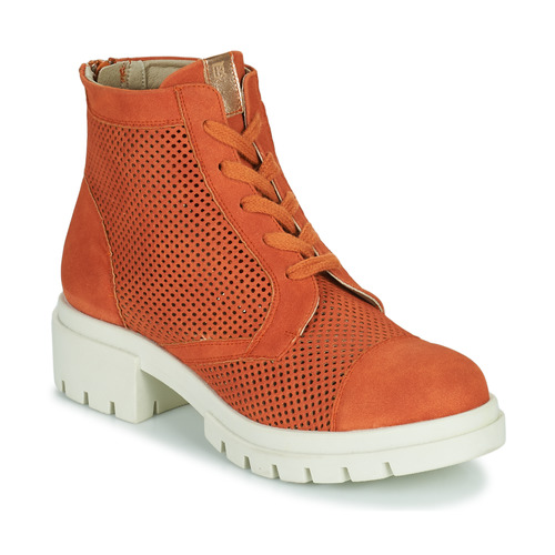 Schoenen Dames Laarzen Dorking NIDUS Orange