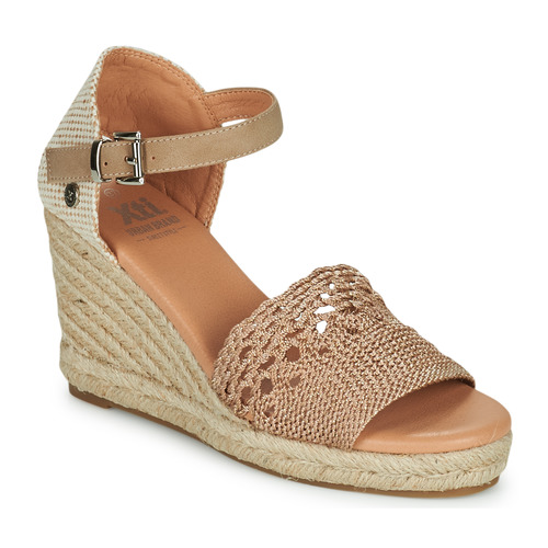 Schoenen Dames Espadrilles Xti 44294-TAUPE Goud