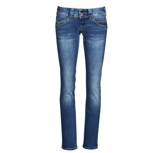 Textiel Dames Straight jeans Pepe jeans VENUS Blauw