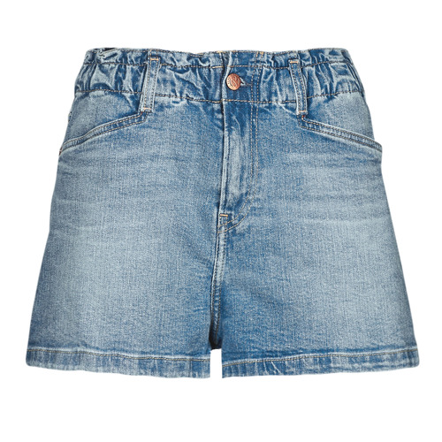 Textiel Dames Korte broeken / Bermuda's Pepe jeans REESE SHORT Blauw