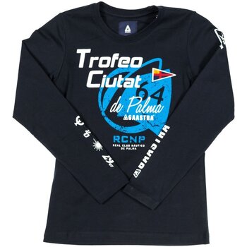 Textiel Kinderen T-shirts met lange mouwen Gaastra 44743941-310 Marine