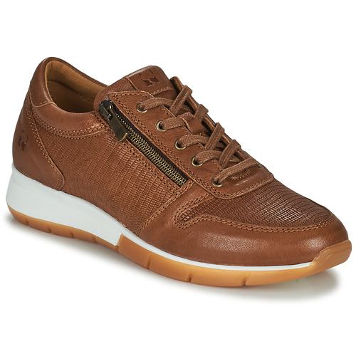 Schoenen Dames Lage sneakers Dream in Green ARTEMISIA Cognac