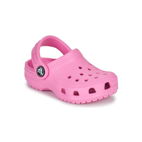 Schoenen Meisjes Klompen Crocs CLASSIC CLOG T Roze