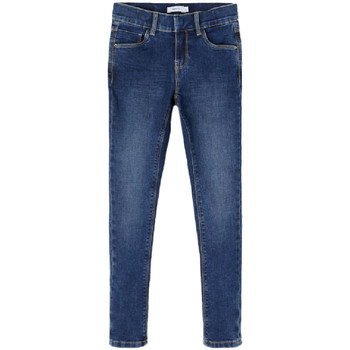 Textiel Meisjes Skinny Jeans Name it  Blauw