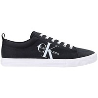 Schoenen Dames Sneakers Calvin Klein Jeans VULCANIZED LACEUP SN Zwart