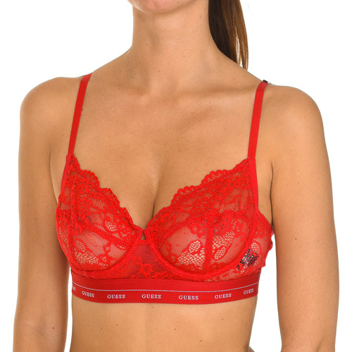 Ondergoed Dames Modern Bralette Guess O0BC15PZ01C-G5F0 Rood