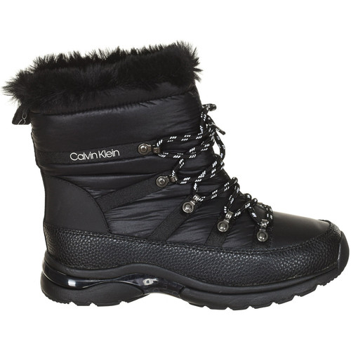 Schoenen Dames Enkellaarzen Calvin Klein Jeans B4N12175-BLACK Zwart